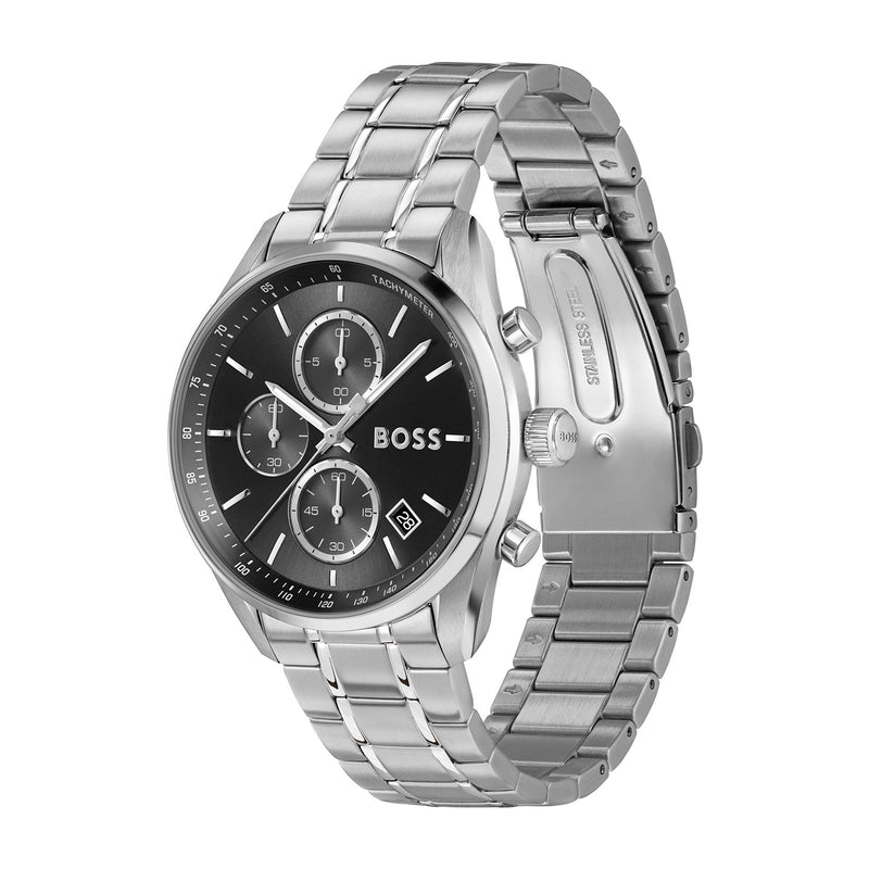 Hugo Boss Grand Prix 40 Silver Men's Watch HB1514259-zoom-