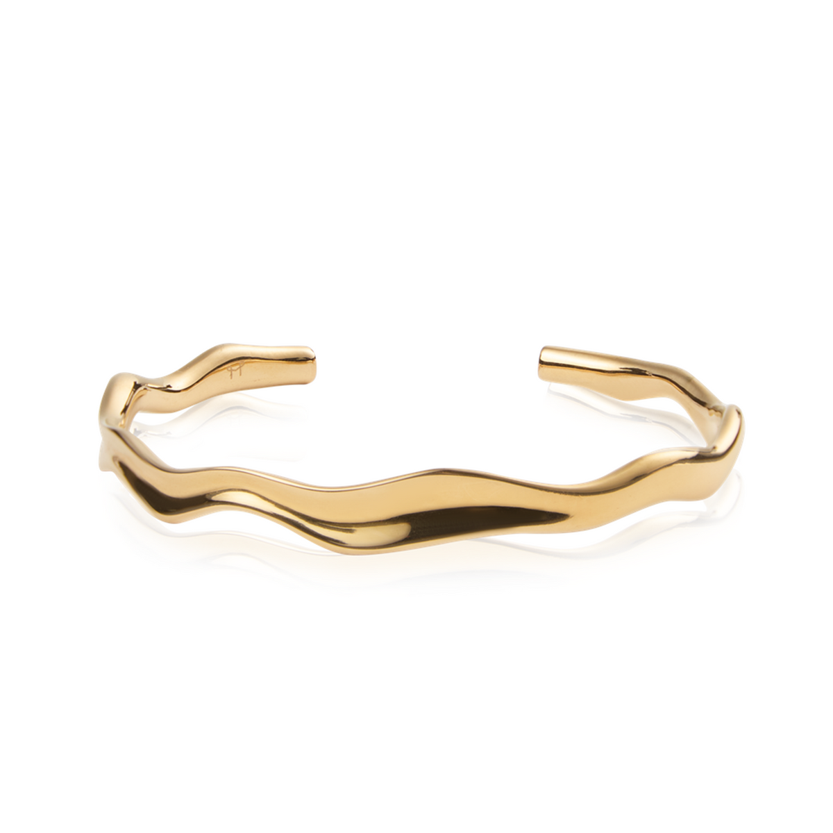 Mockberg Wavy Bolded Cuff Bracelet MB0173