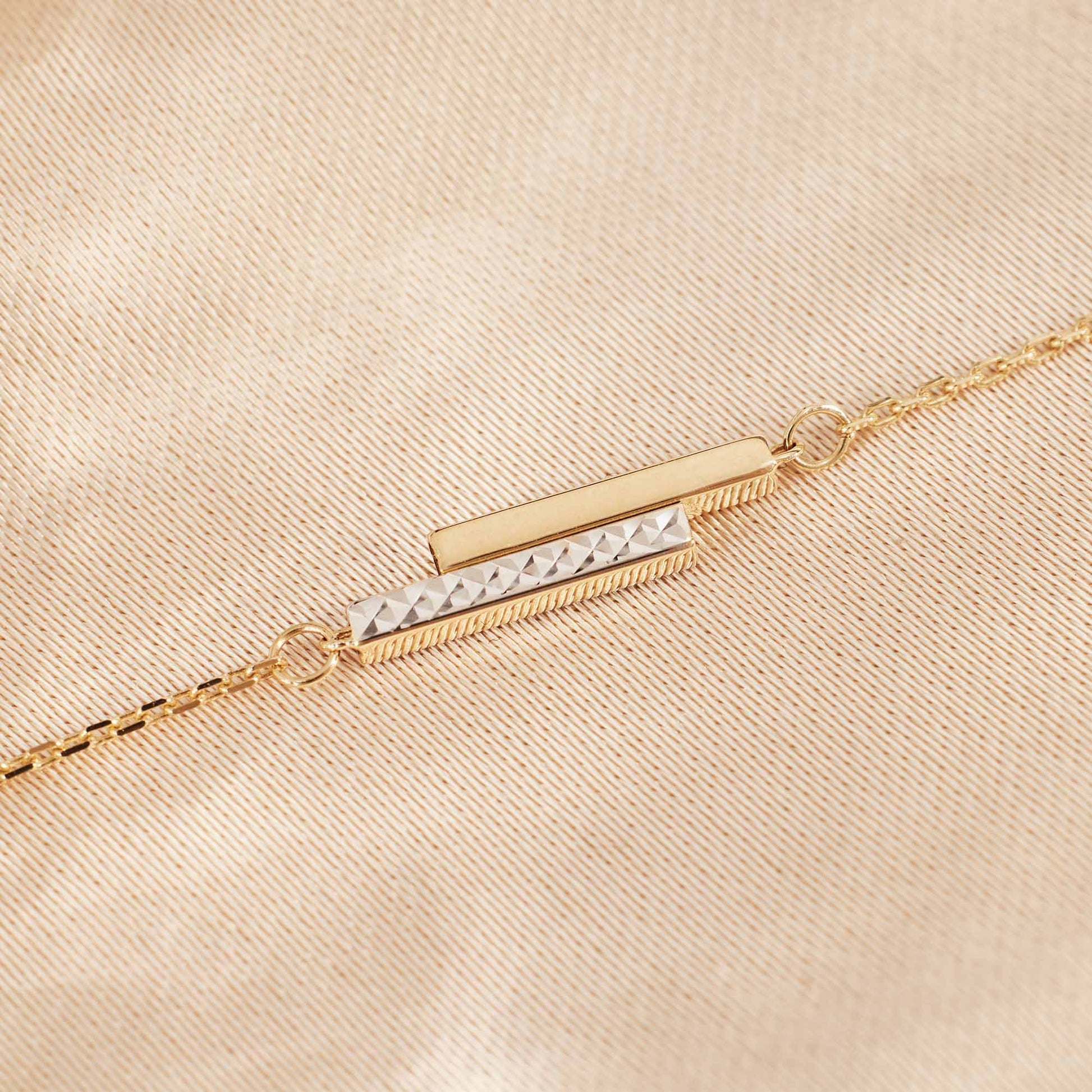 Isabel Bernard Le Marais Alice 14 Carat Golden Bracelet IB320119