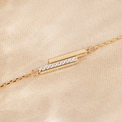 Isabel Bernard Le Marais Alice 14 Carat Golden Bracelet IB320119