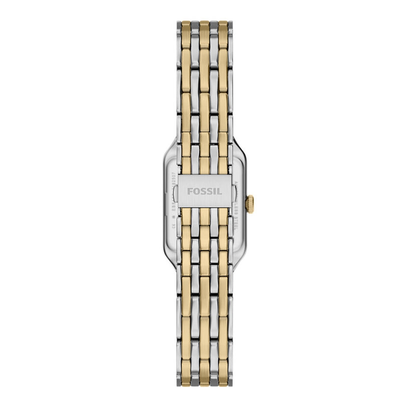 Fossil Raquel Mini Rectangular White Dial Watch ES5468-zoom-