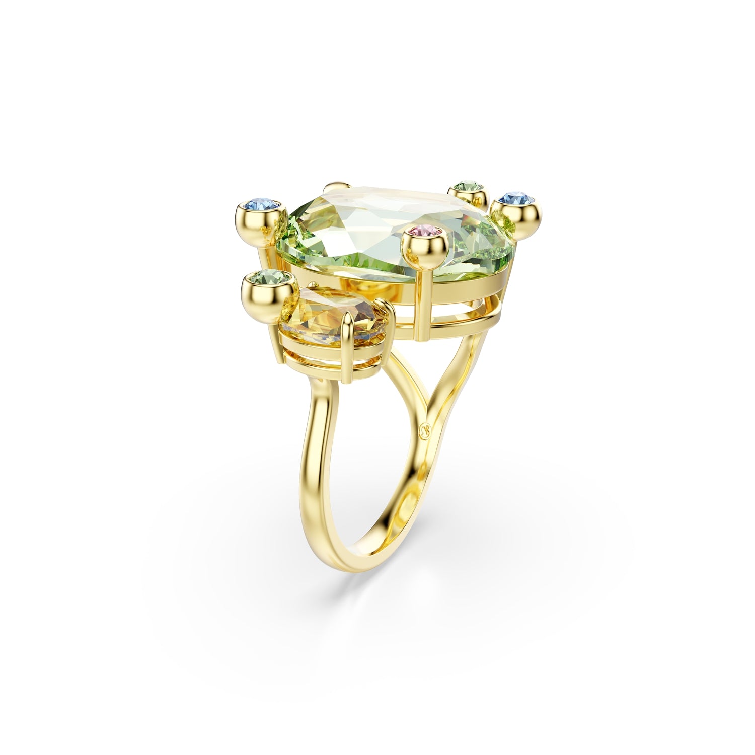 Swarovski Gema Gold Coloured Ring 5721684