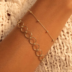 Beloro Jewels Della Spiga Dani 9 Karat Gold Bracelet BO320041