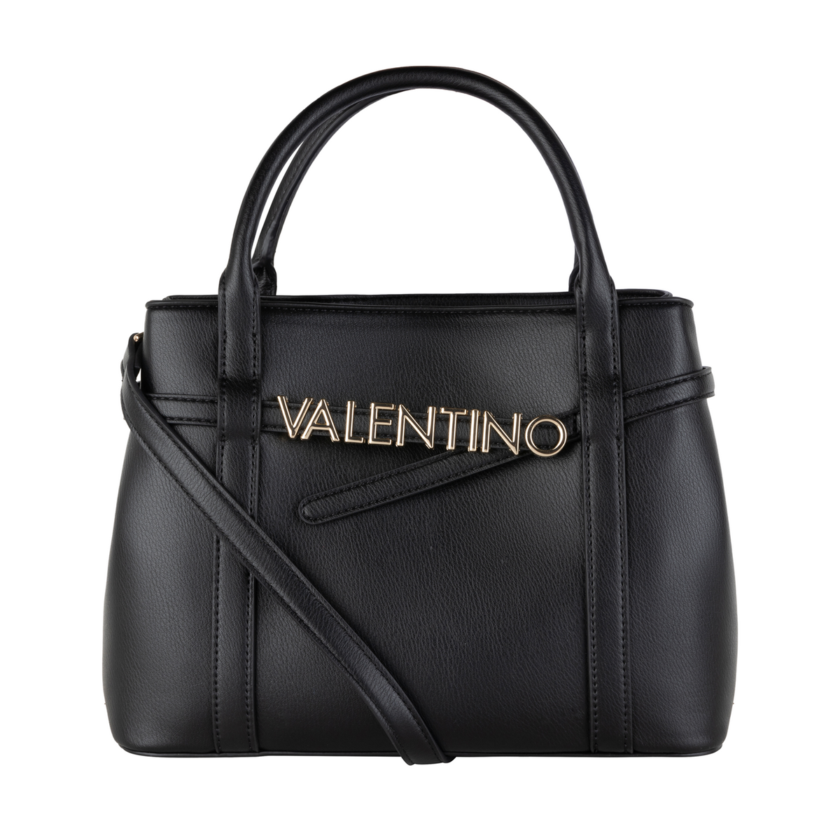 Valentino Bags Selma Re Black Handbag VBS8Y504NERO