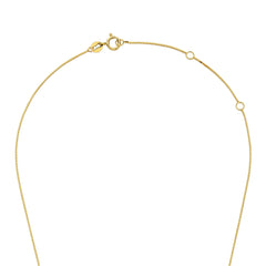 Isabel Bernard Étoiles d’Or Pisces 14 Carat Gold Venetian Necklace With Horoscope IB340189