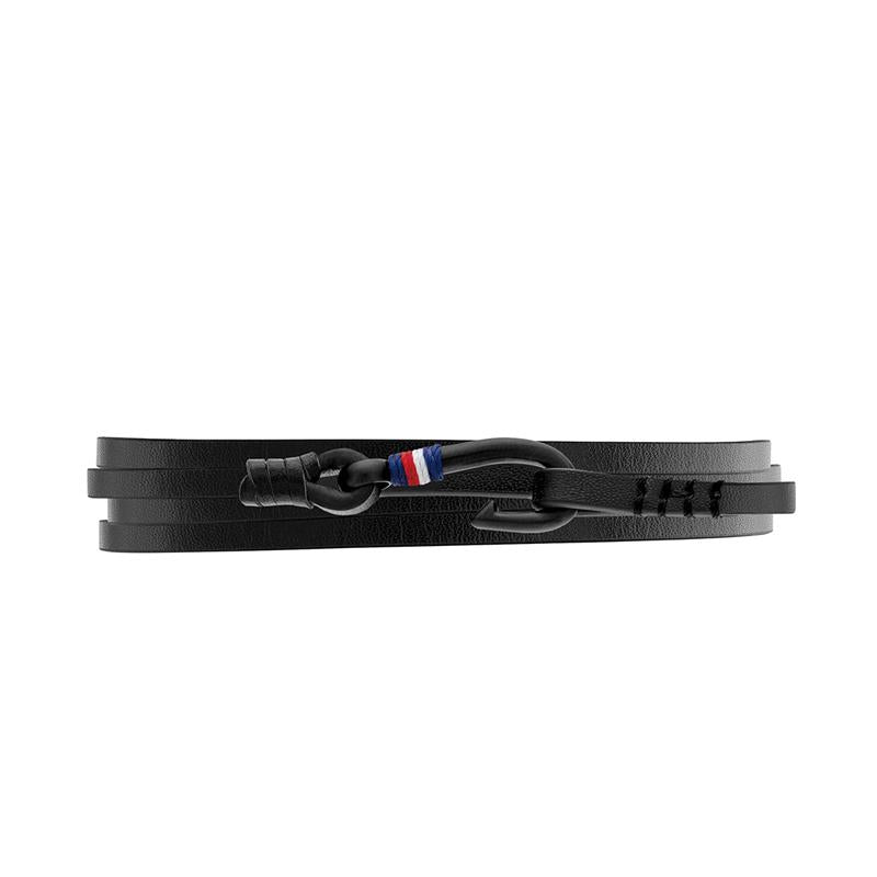 Tommy Hilfiger Leren Armband 2002-TJ2790192S-zoom-