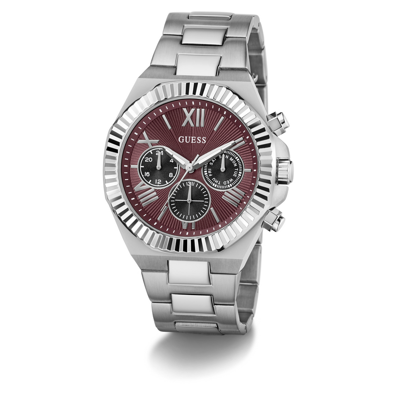 Guess Equity Bordeaux Men's Watch GW0703G7-zoom-