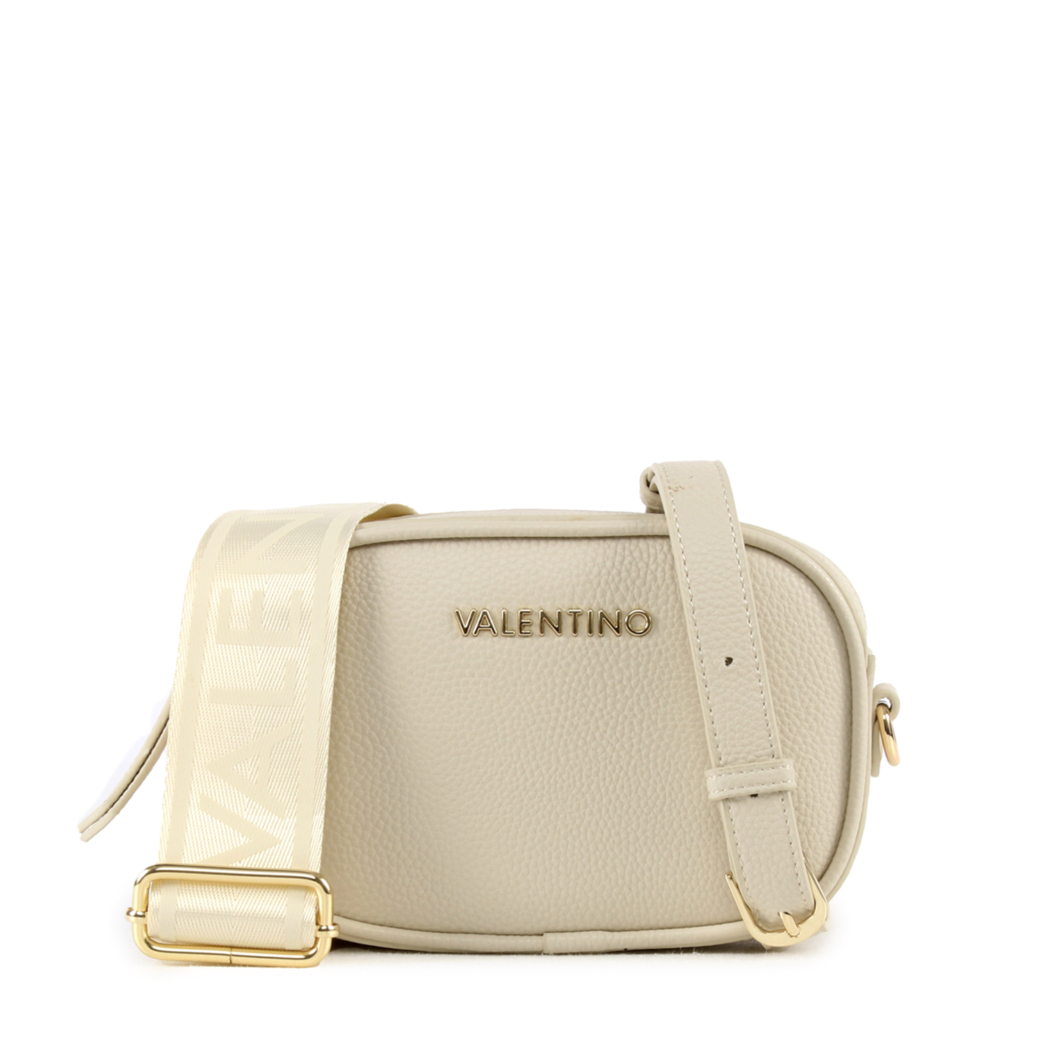 Valentino Bags Miramar Ecru Crossbody bag VBS7UE01GECRU