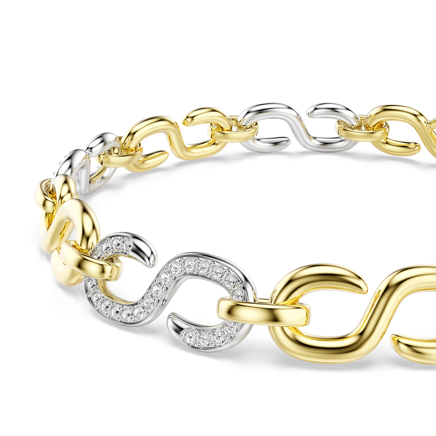 Swarovski Dextera Gold Plated Bracelet 5741792