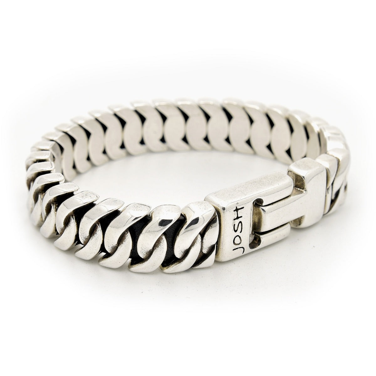 Josh Silver Bracelet 03503-BRA-S/M