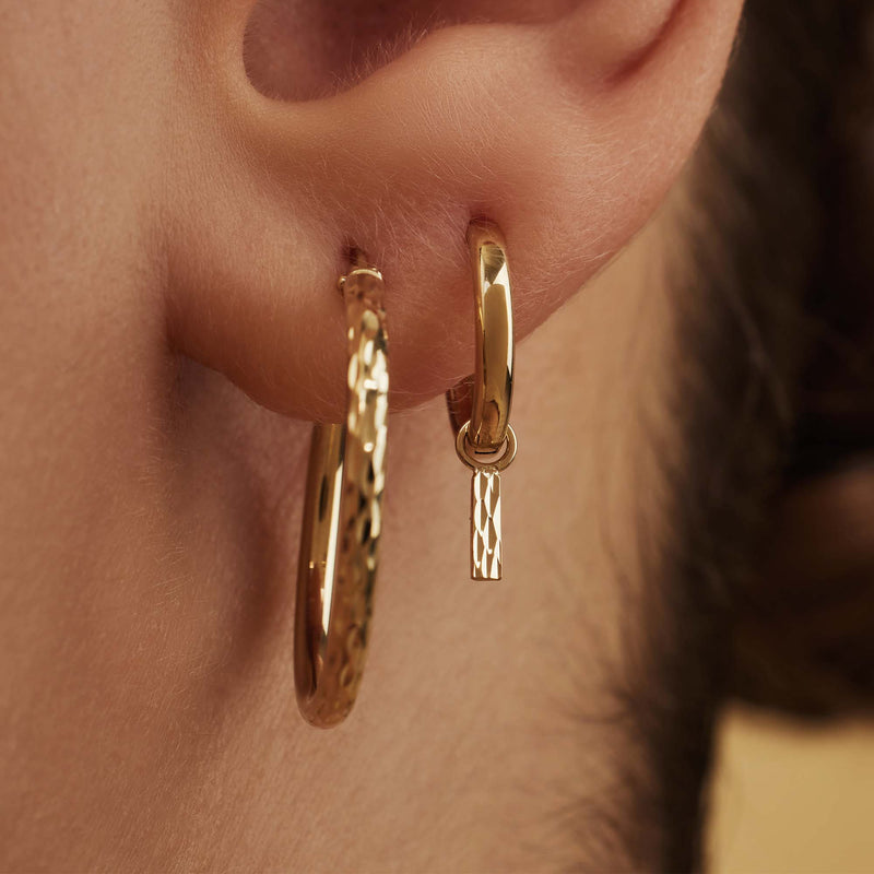 Isabel Bernard Rivoli Laura 14 karaat gouden oorringen IB360150-zoom-