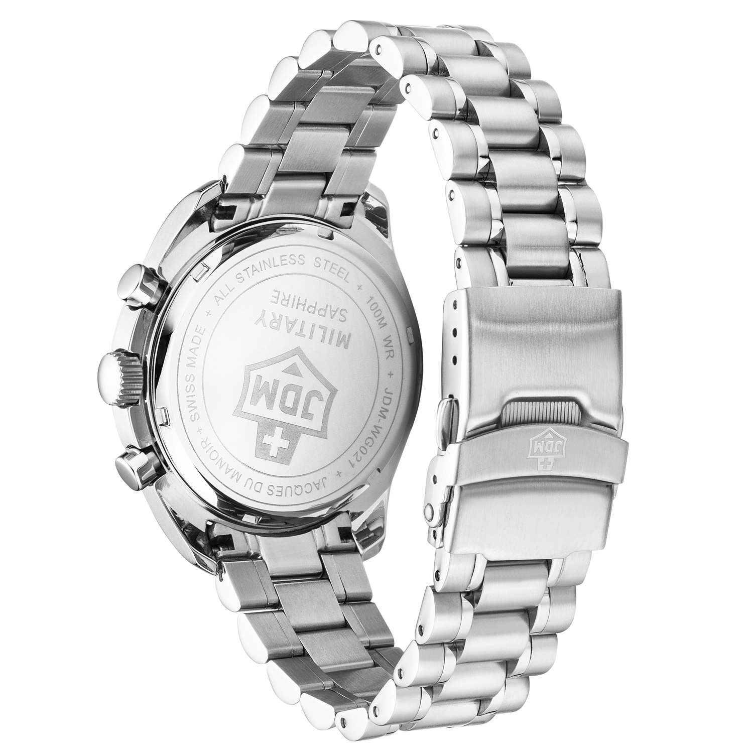 JDM Military Swiss Precision Blue Men's Watch JDM-WG021-02