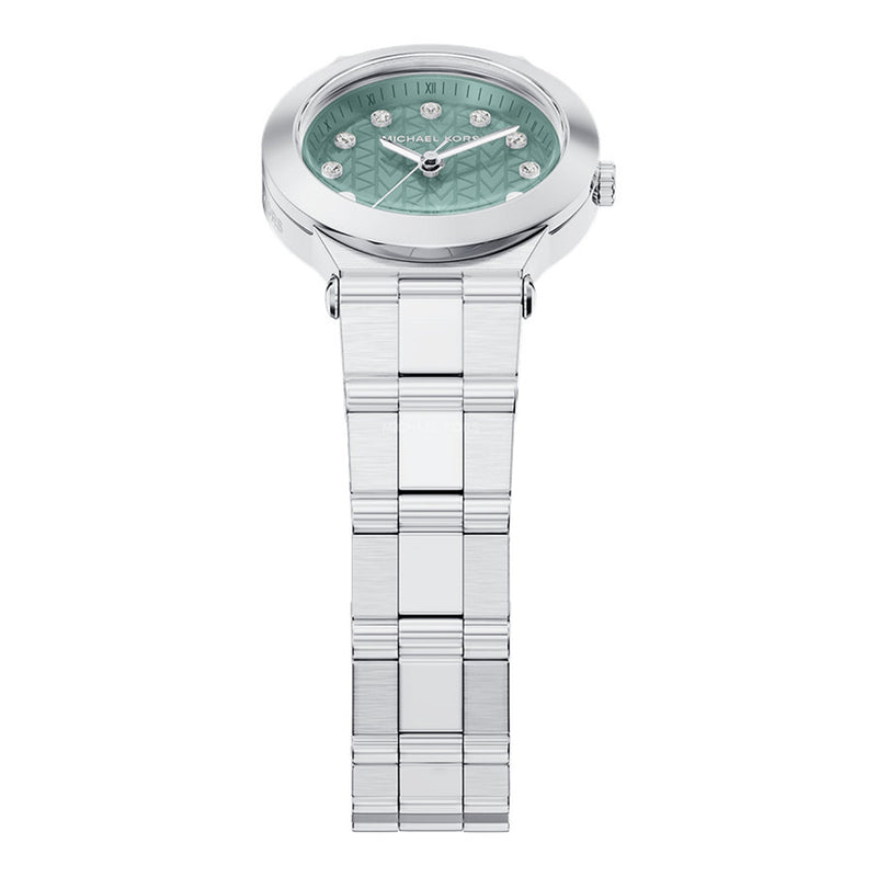 Michael Kors Billie Round Green Dial Watch MK7569-zoom-