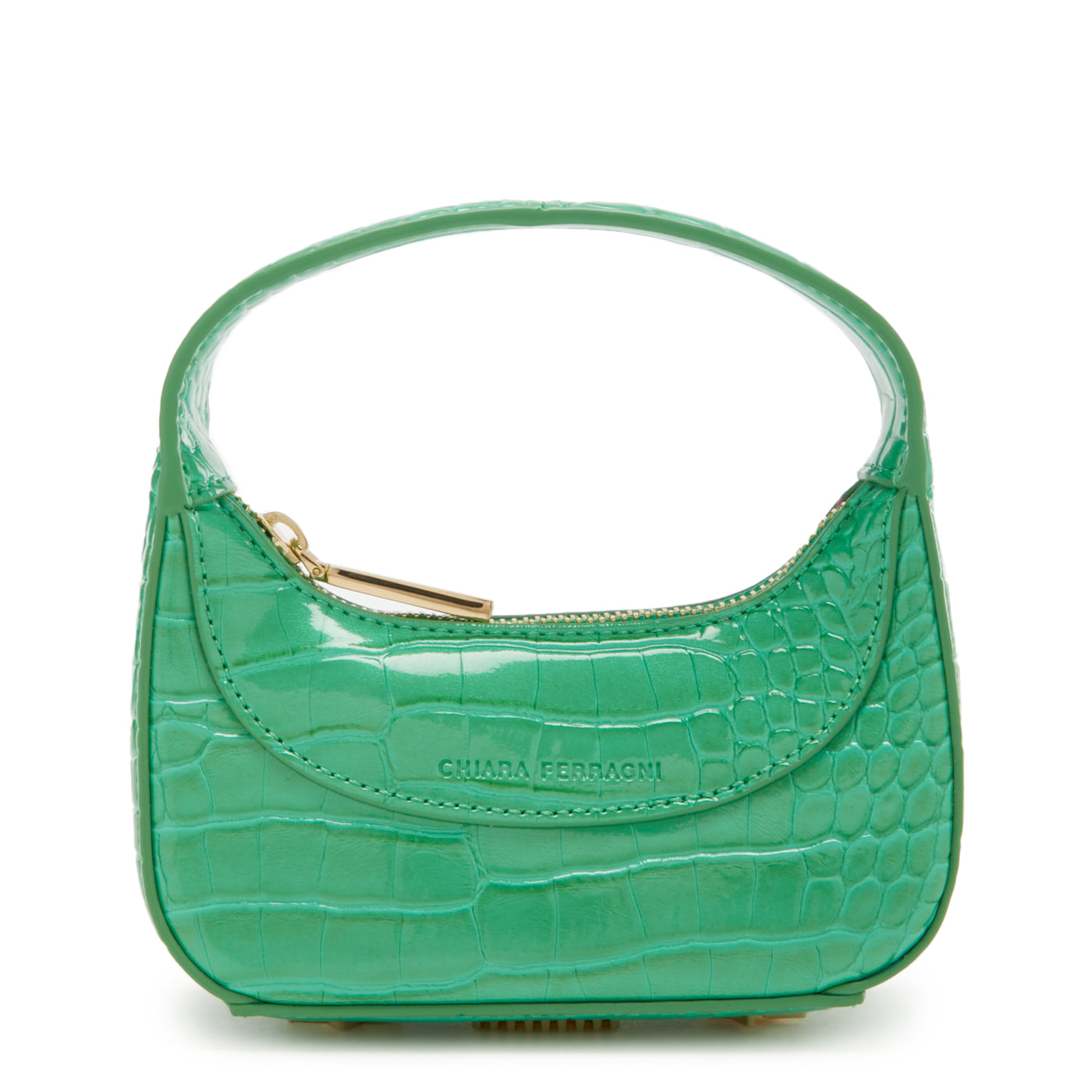 Chiara Ferragni Caia Green Handbag 75SB4BG3-ZS733-170