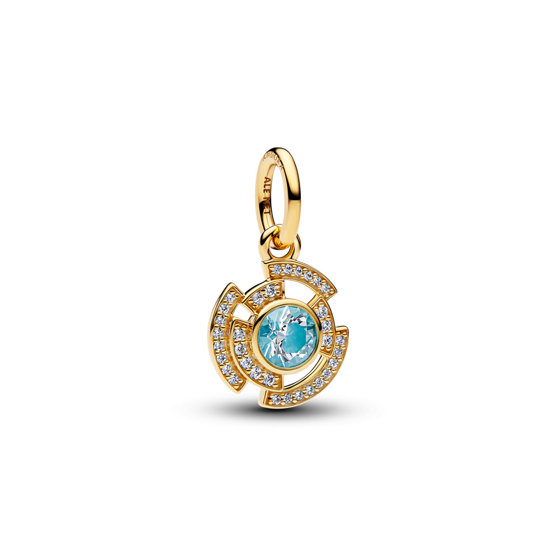 Pandora Marvel Gold Plated Iron Man Arc Reactor Dangle Charm 764216C01-zoom-