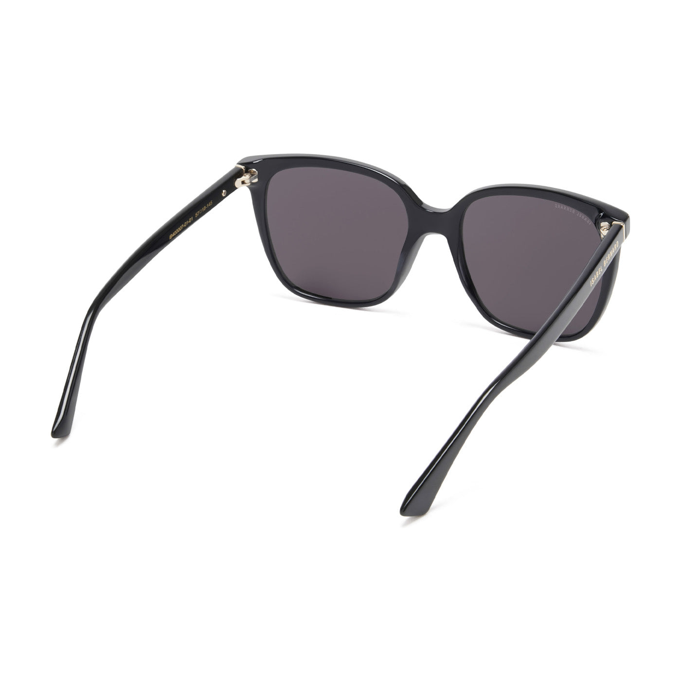 Isabel Bernard La Villette Raison Black Vierkante Sunglasses IB400007-01-01