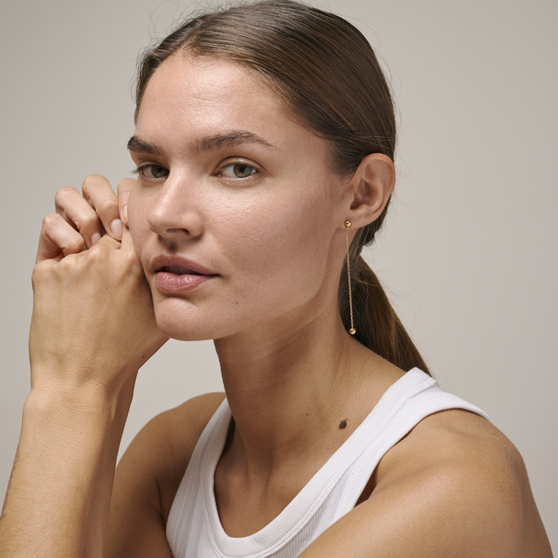 ENAMEL Copenhagen Balloon Gold Plated 80% Recycled 925 Sterling Silver Earrings E406G-GP-zoom-