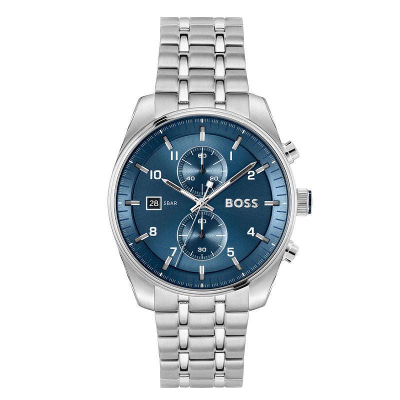 Hugo Boss Skytraveller Silver Men's Watch HB1514216-zoom-