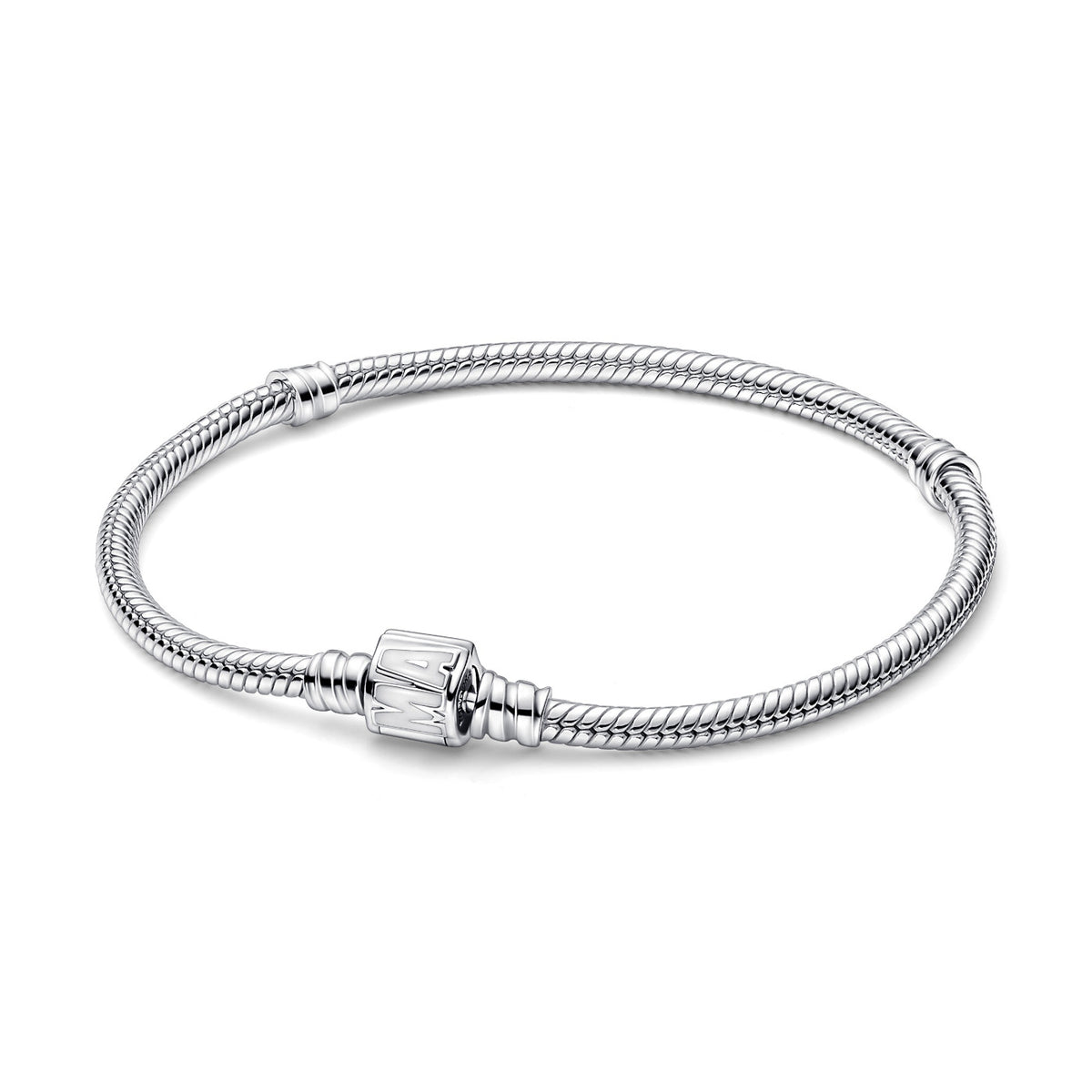 Pandora Marvel 925 Sterling Silver Snake Chain Bracelet 592561C01-17