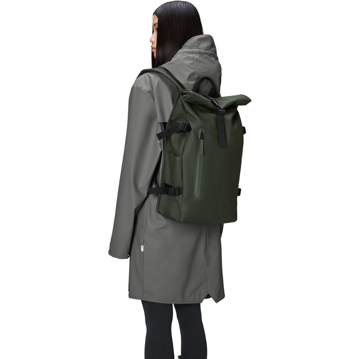 Rains Green Backpack R14590-03