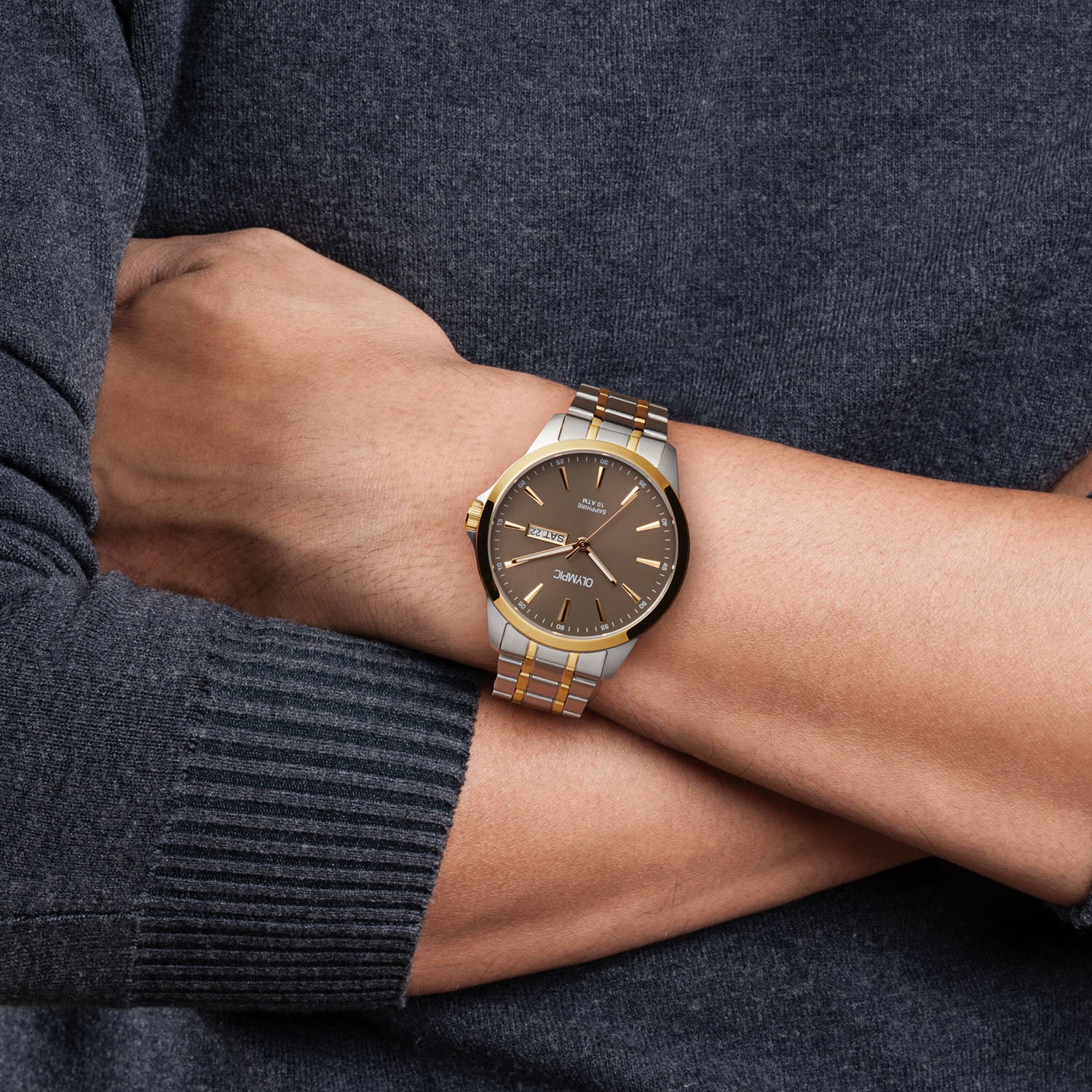 Olympic John Silver Men's Watch OL26HSS322B