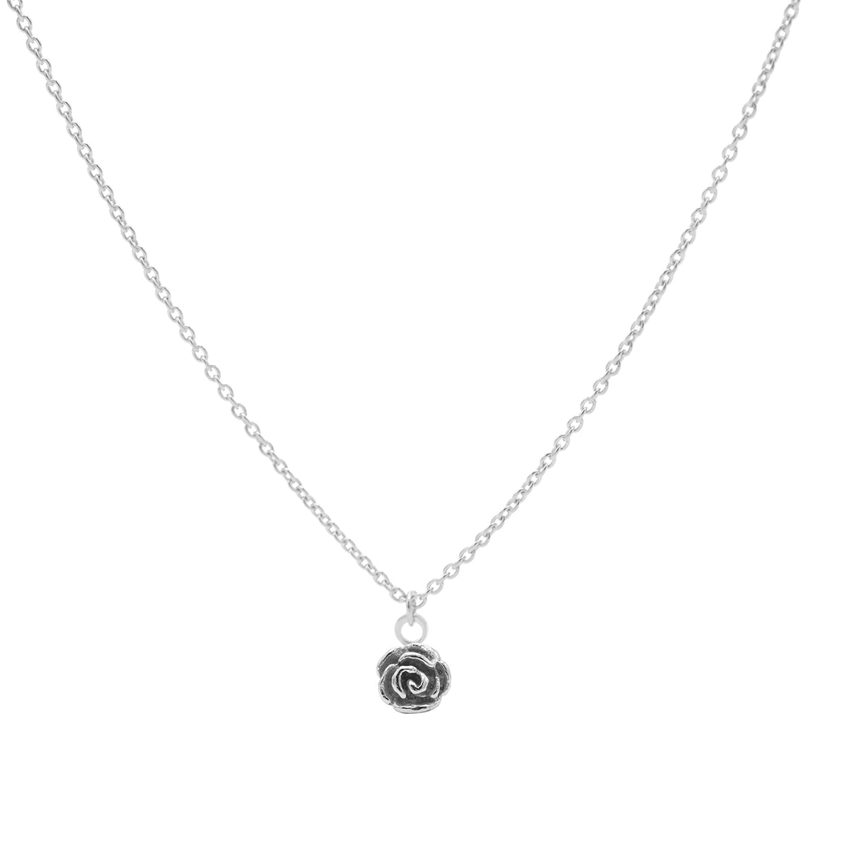 Karma Silver Necklace T233