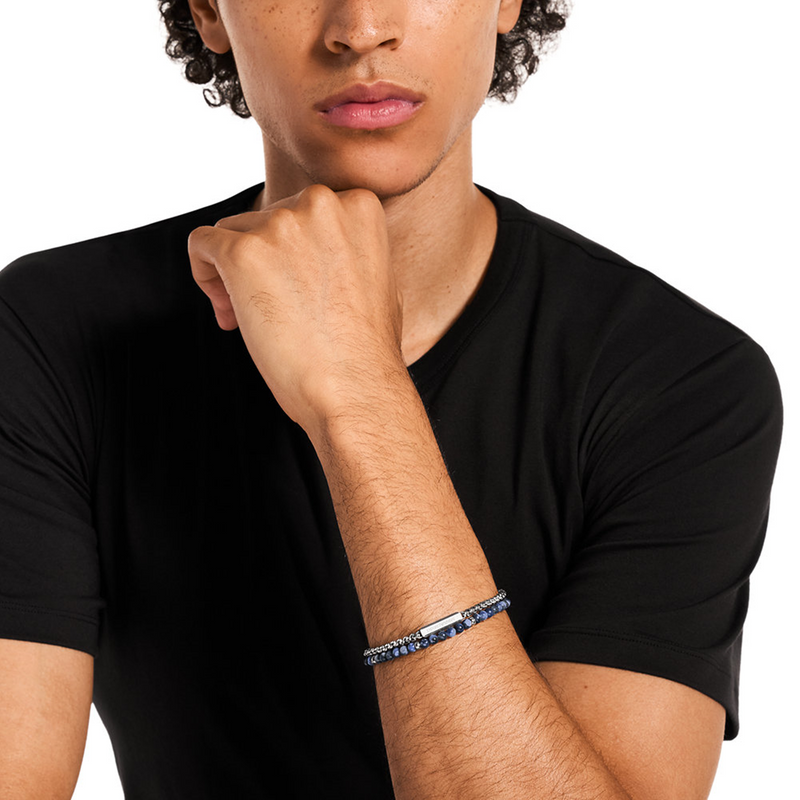 Emporio Armani Stainless Steel Men's Bracelet EGS3323040-zoom-