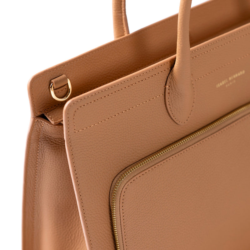 Isabel Bernard Honoré Nadine Camel Kalfsleren Handtas IB25053-zoom-