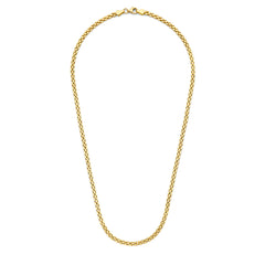 Isabel Bernard Aidee Rosine 14 Carat Golden Schakel Necklace IB340164