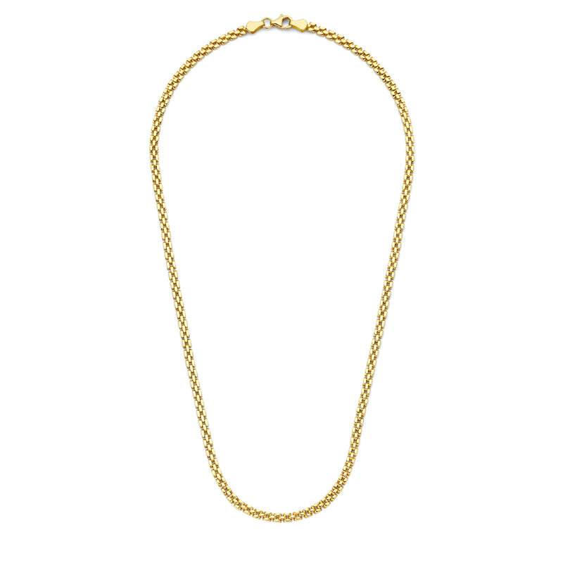 Isabel Bernard Aidee Rosine 14 Karaat Gouden Schakelketting IB340164-zoom-