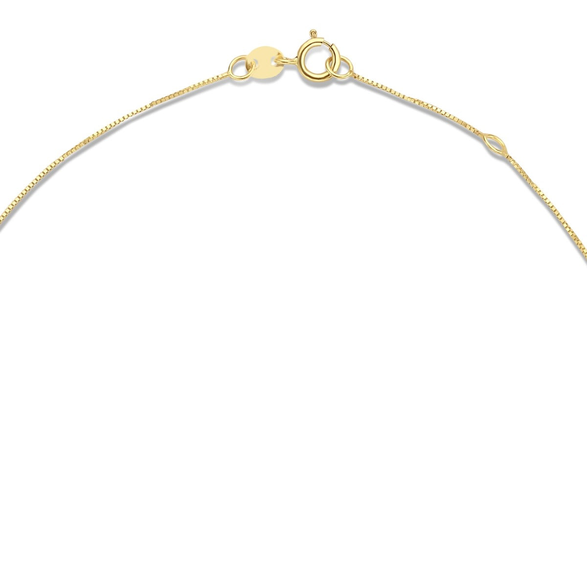 Isabel Bernard Rivoli Aélys 14 Carat Golden Necklace IB340137 (Length: 40.00-42.00 cm)