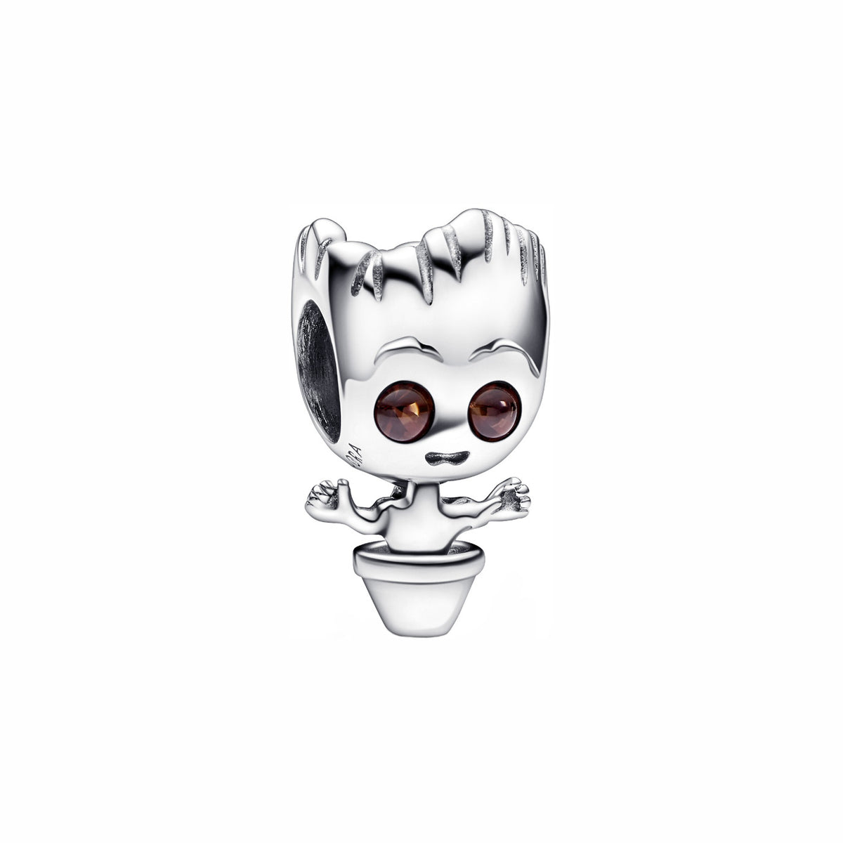 Pandora Marvel 925 Sterling Silver Baby Groot Charm 792554C01