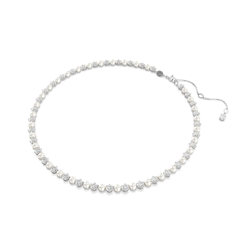 Swarovski Matrix Silver Coloured Necklace 5689623-zoom-
