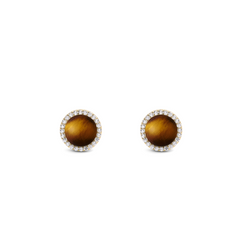 Daniel Wellington Audrey Tiger Eye Earrings DW00401409
