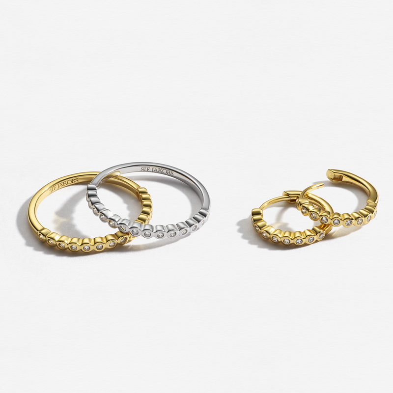 Sif Jakobs 925 Sterling Zilveren Sarzana Ring SJ-R2750-CZ-56-zoom-