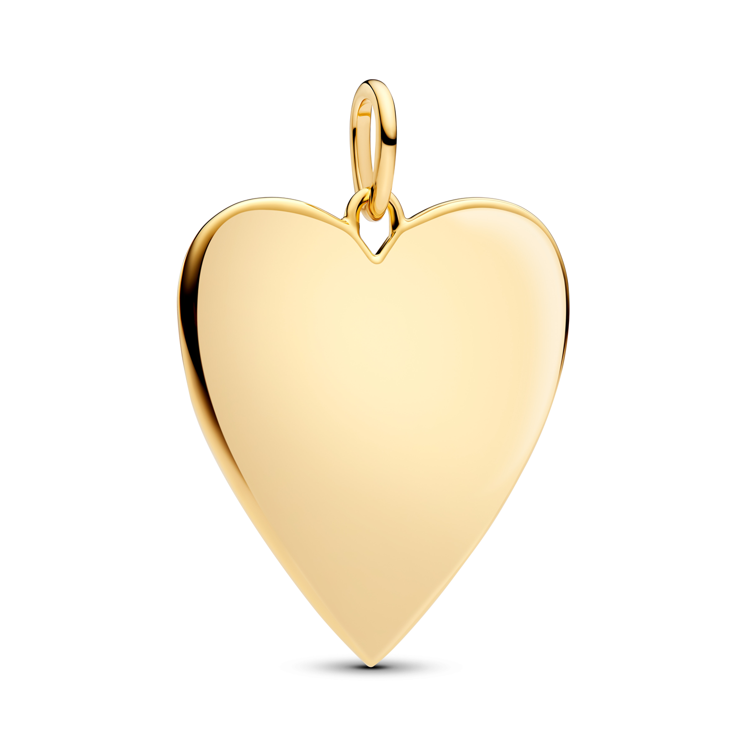 Pandora Moments Gold Plated Engravable Heart Charm 364016C00