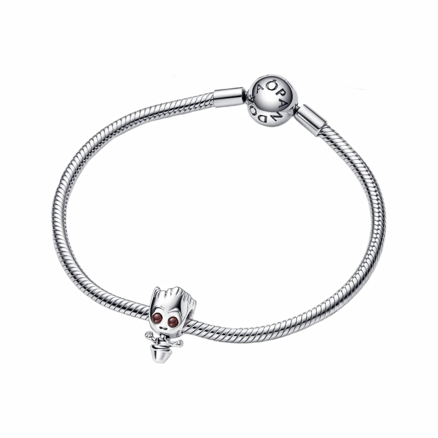 Pandora Marvel 925 Sterling Silver Baby Groot Charm 792554C01