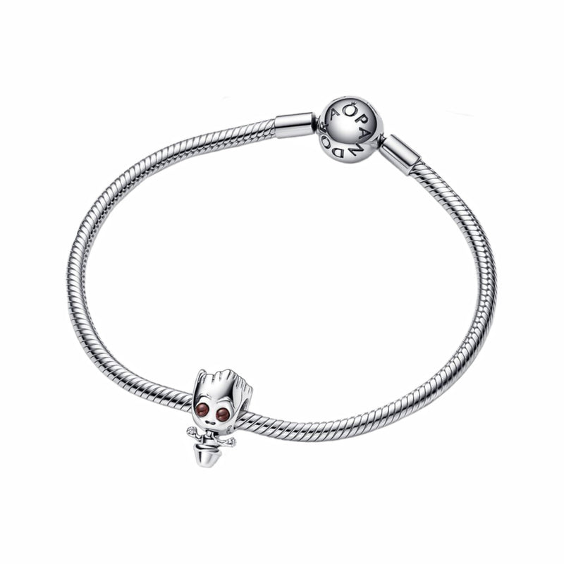 Pandora Marvel 925 Sterling Silver Baby Groot Charm 792554C01-zoom-