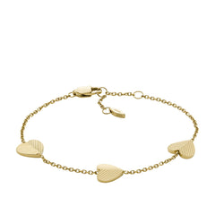 Fossil Harlow Gold Bracelet JF04653710
