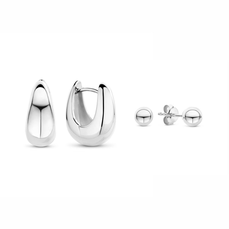 Parte Di Me Soprendimi 925 Sterling Zilveren Oorbellen Set PDM90056-zoom-