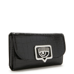 Chiara Ferragni Eyelike Black Crossbody Bag 75SB4BBE-ZS728-899