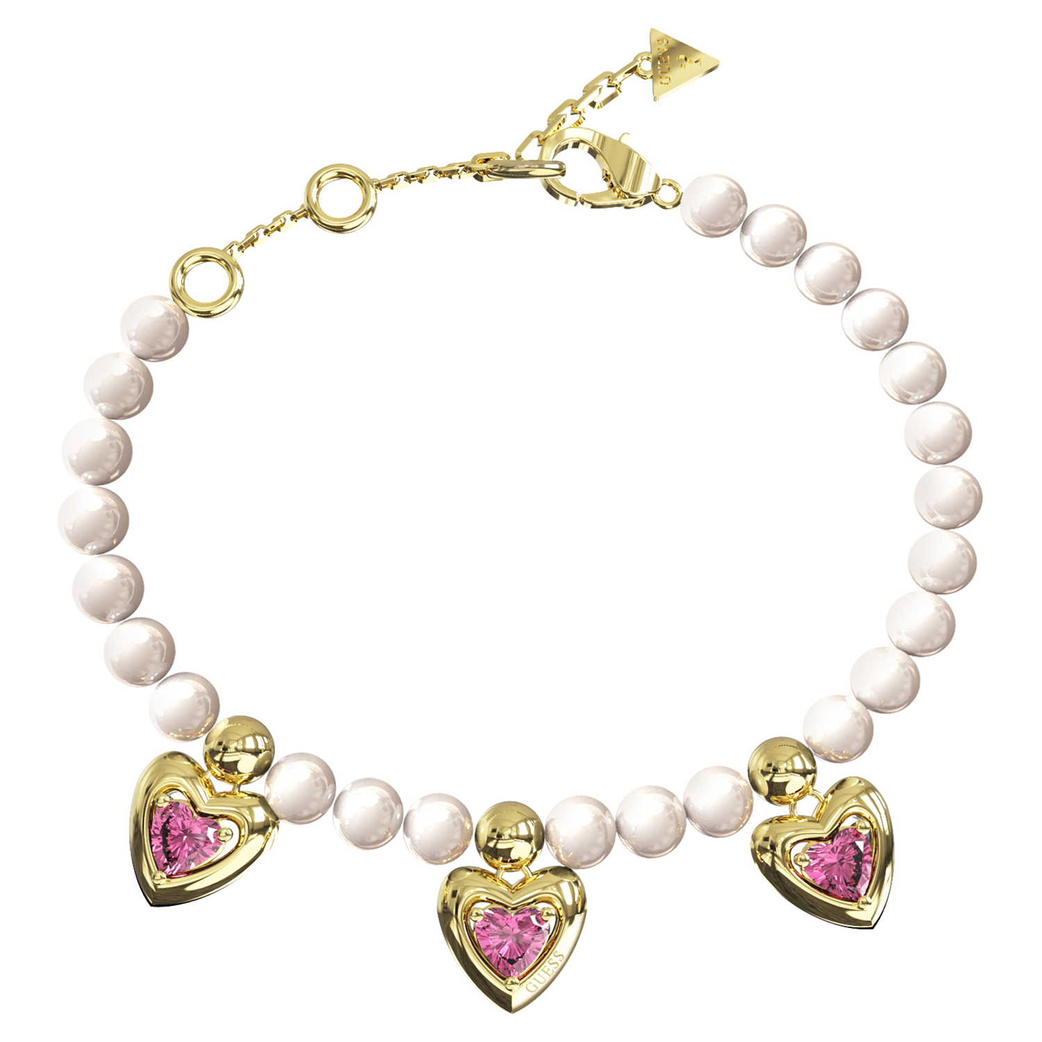 Guess Beloved Gold-coloured Bracelet JUBB06001JWYGPKS