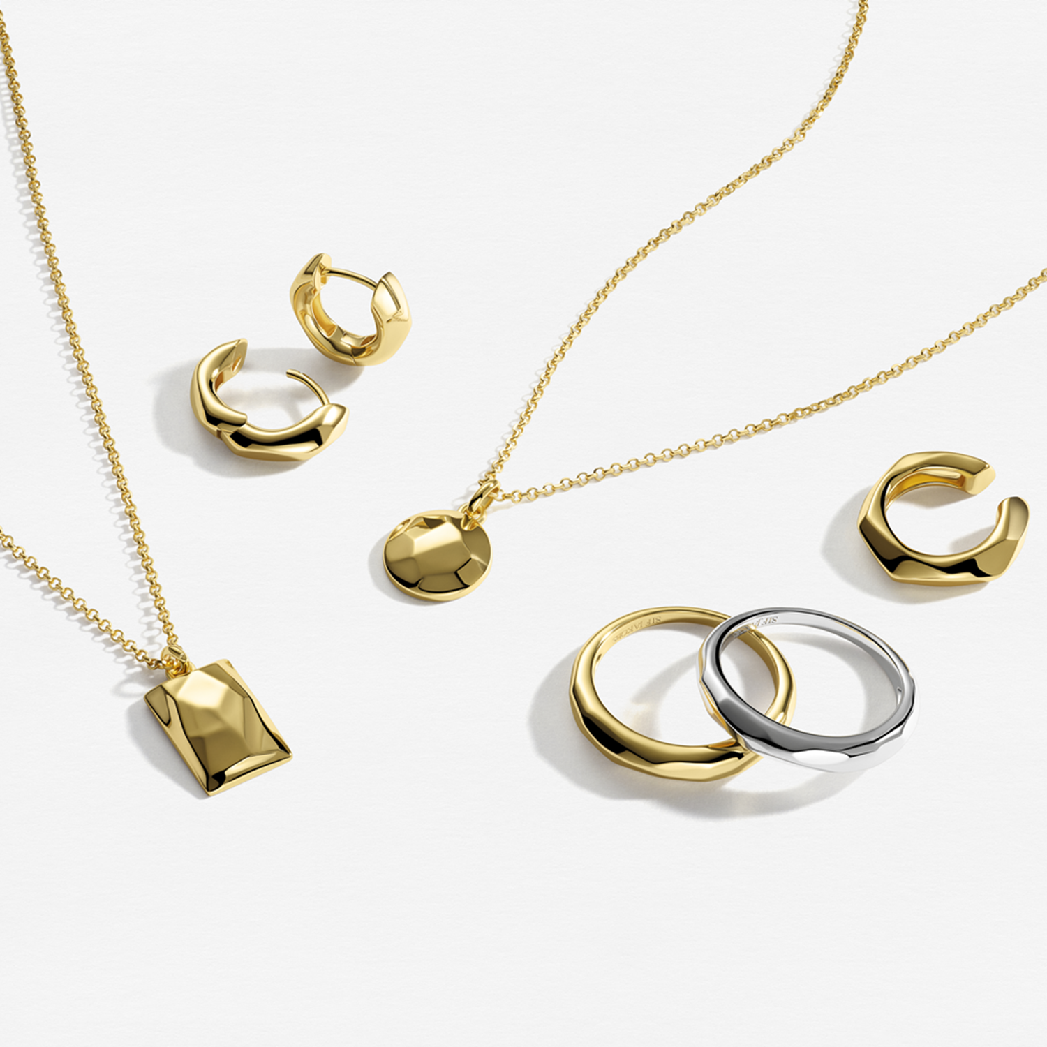 Sif Jakobs Gold Plated Roccia Ring SJ-R2724-YG-50