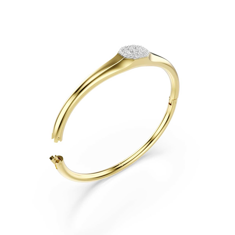 Swarovski Dextera Gold Coloured Bangle 5724598-zoom-