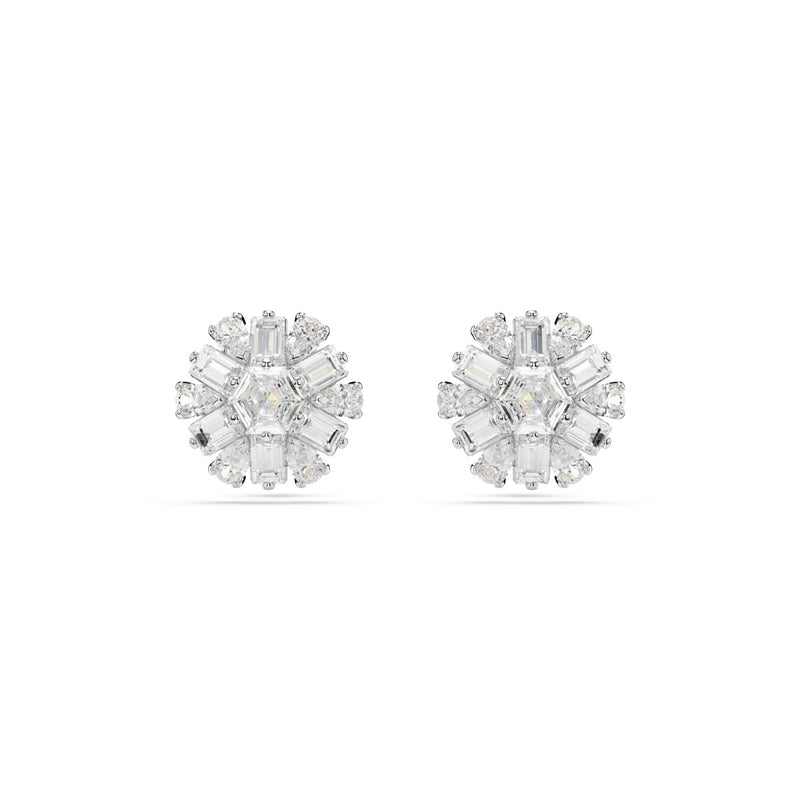 Swarovski Idyllia E Silver Coloured Ear Studs 5691483-zoom-