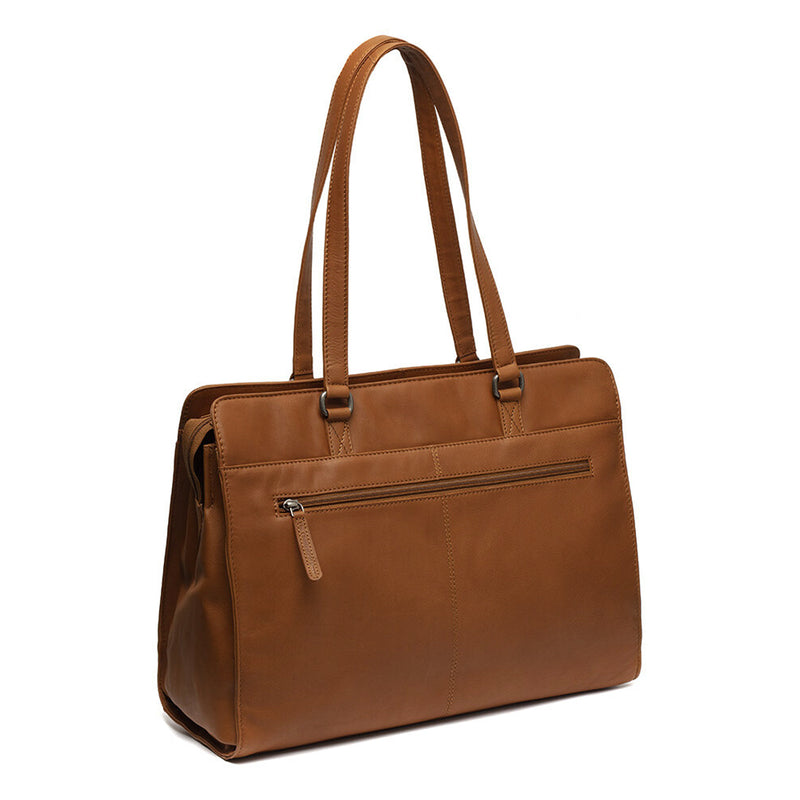 The Chesterfield Brand Fidenza Cognac Leather Laptop Bag C38.020631-zoom-