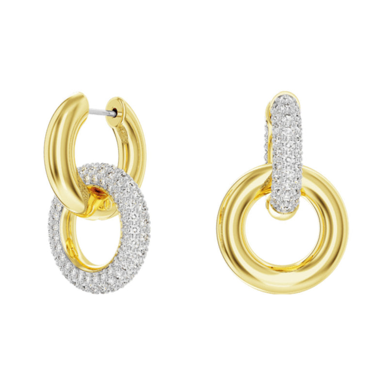Swarovski Dextera Gold-coloured Earrings 5668818-zoom-