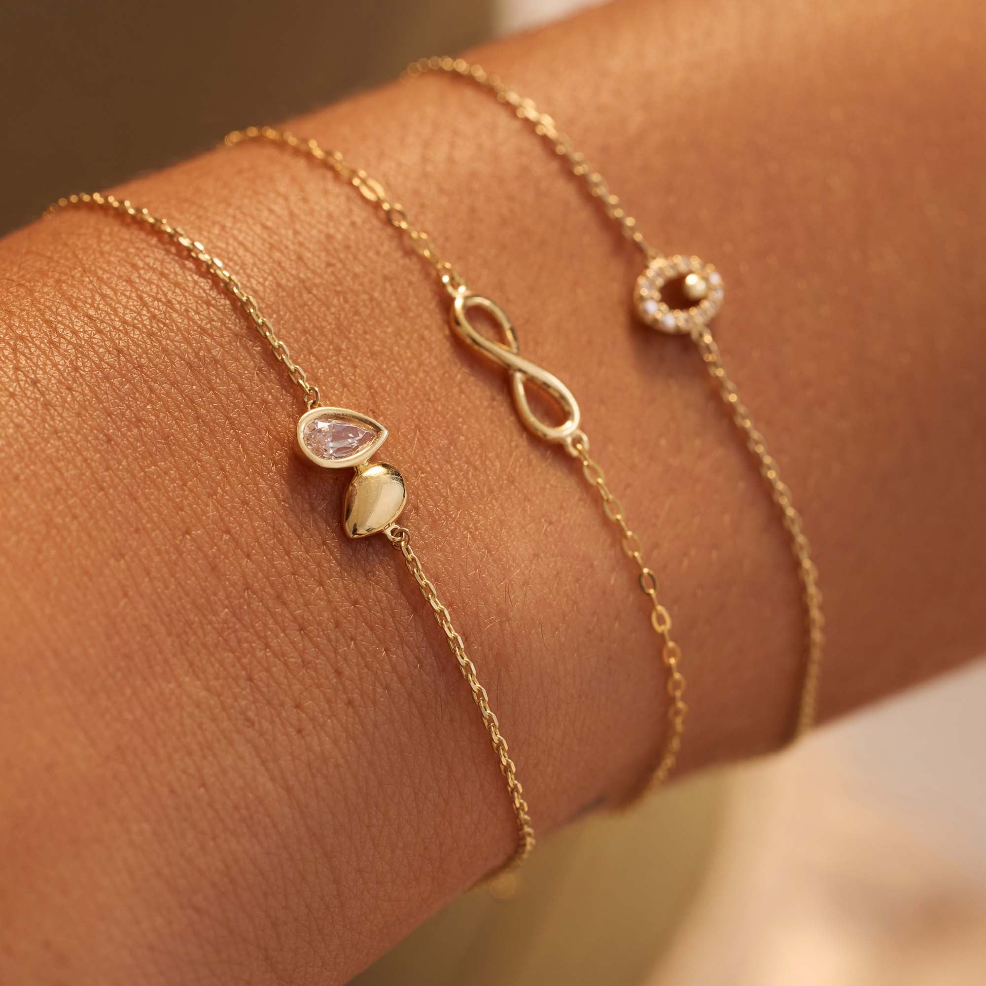 Beloro Jewels Monte Napoleone Natalia 9 carat gold Bracelet BO320012