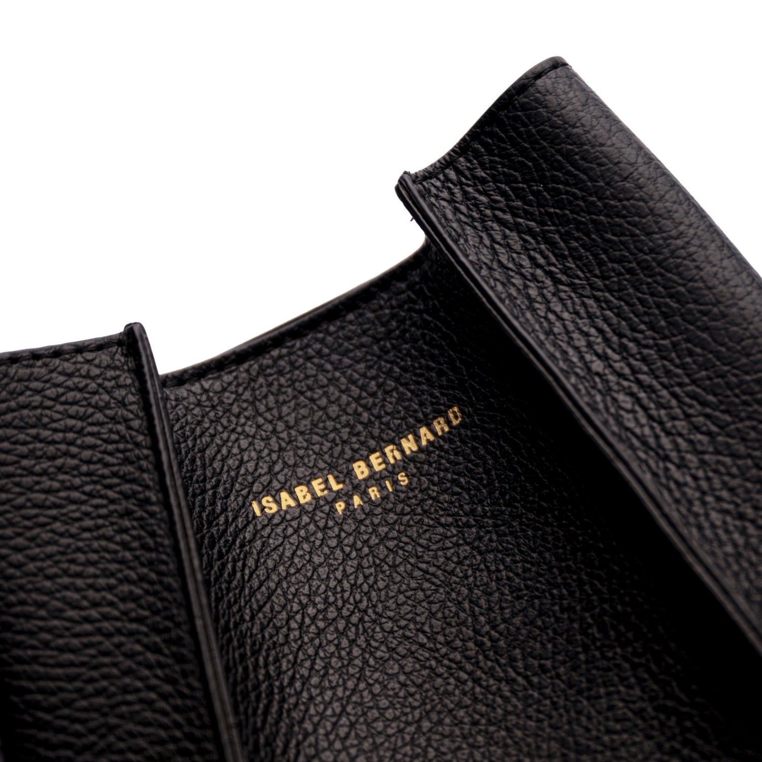 Isabel Bernard Femme Forte Minette Black Calfskin Handbag IB21114-001