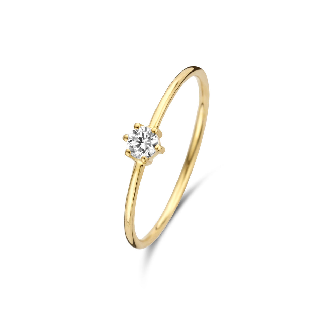 Isabel Bernard 14 Carat Golden Le Marais Abelle Ring IB330001-50 (size: 50)